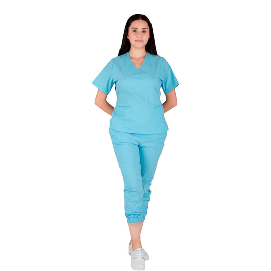 Conjunto Medico Scrub Quirurgico Dama Orquidea AMB