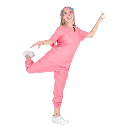 Conjunto Medico Scrub Quirurgico Dama Orquidea AMB