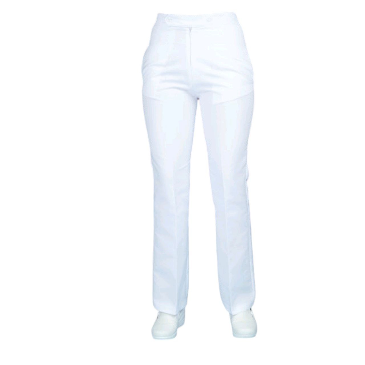 Pantalon Medico Dama Enfermeria Blanco EST Pamela