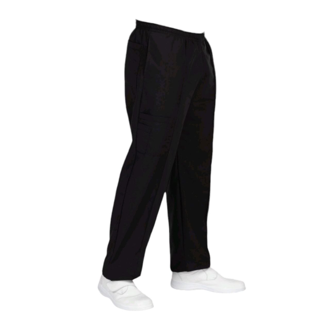 Pantalon De Chef Negro Todo Resorte Estetos