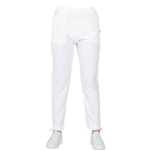 Pantalón Quirúrgico Médico Dama Gales Antifluido Stretch AMB