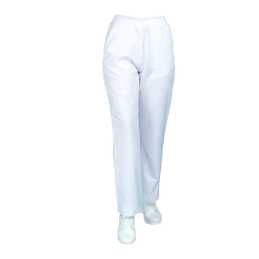 Pantalon Medico Enfermeria Dama Bordado Pia