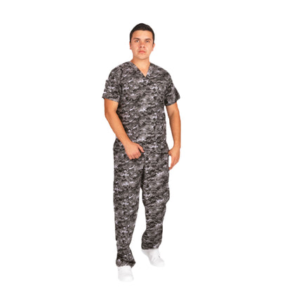 Conjunto Medico Scrub Quirurgico EST Camuflaje Unisex EST
