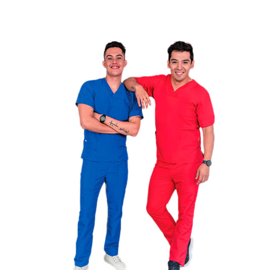 Conjunto Médico Scrub Quirúrgico Hombre Antifluido Leo