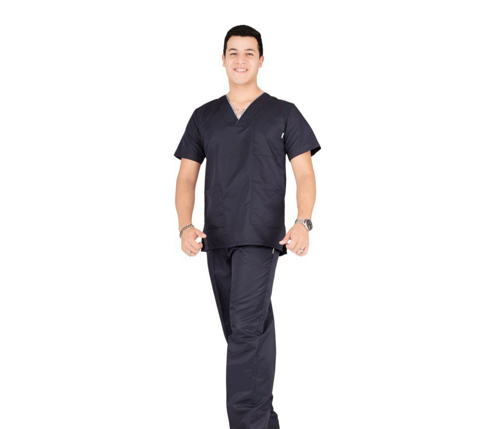 Conjunto Médico Scrub Quirúrgico Hombre Antifluido Caballero AMB