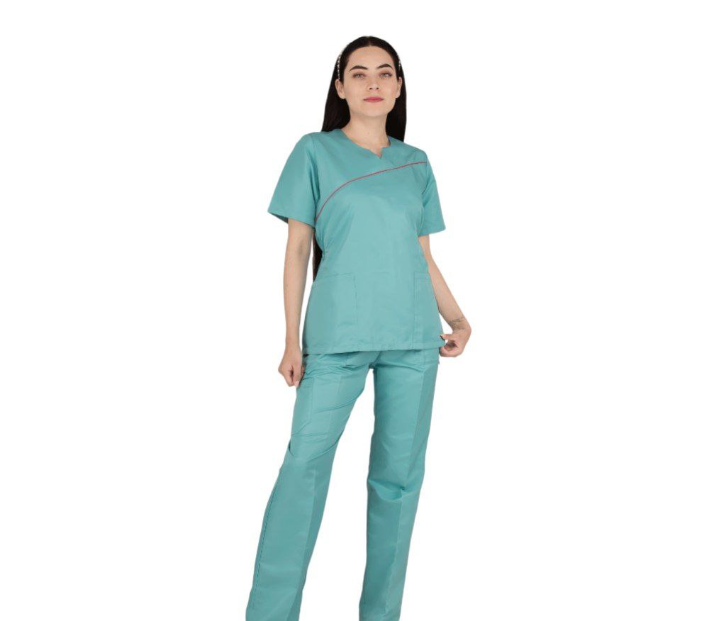 Conjunto Médico Scrub Quirúrgico Dama Antifluido AMB
