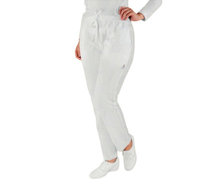 Pantalon Quirurgico Medico Dama Blanco ENF Rebeca ENF