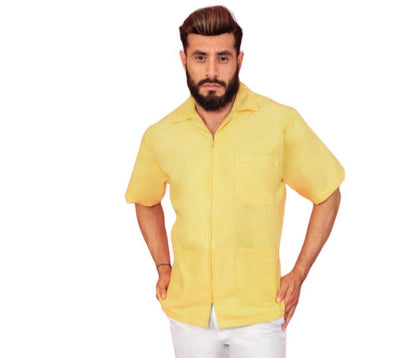 Filipina De enfermer­a Para Hombre Manga Corta Reglamentaria Colores ENF