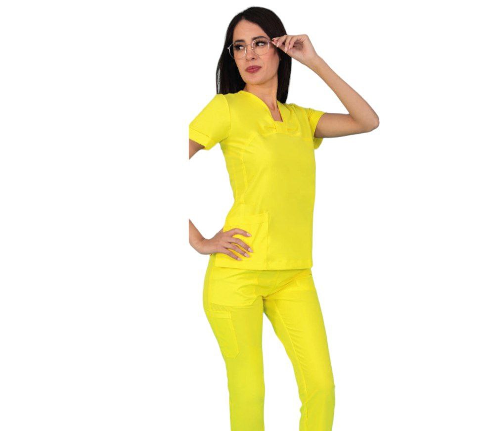 Conjunto Medico Quirurgico Dama Antifluido Romina