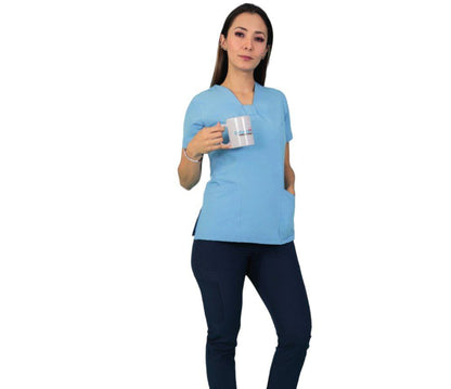 Conjunto Medico Quirurgico Dama Antifluido Romina ENF