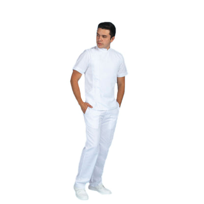 Filipina De enfermer­a Para Hombre Manga Corta Cuello Mao Ronaldo EST