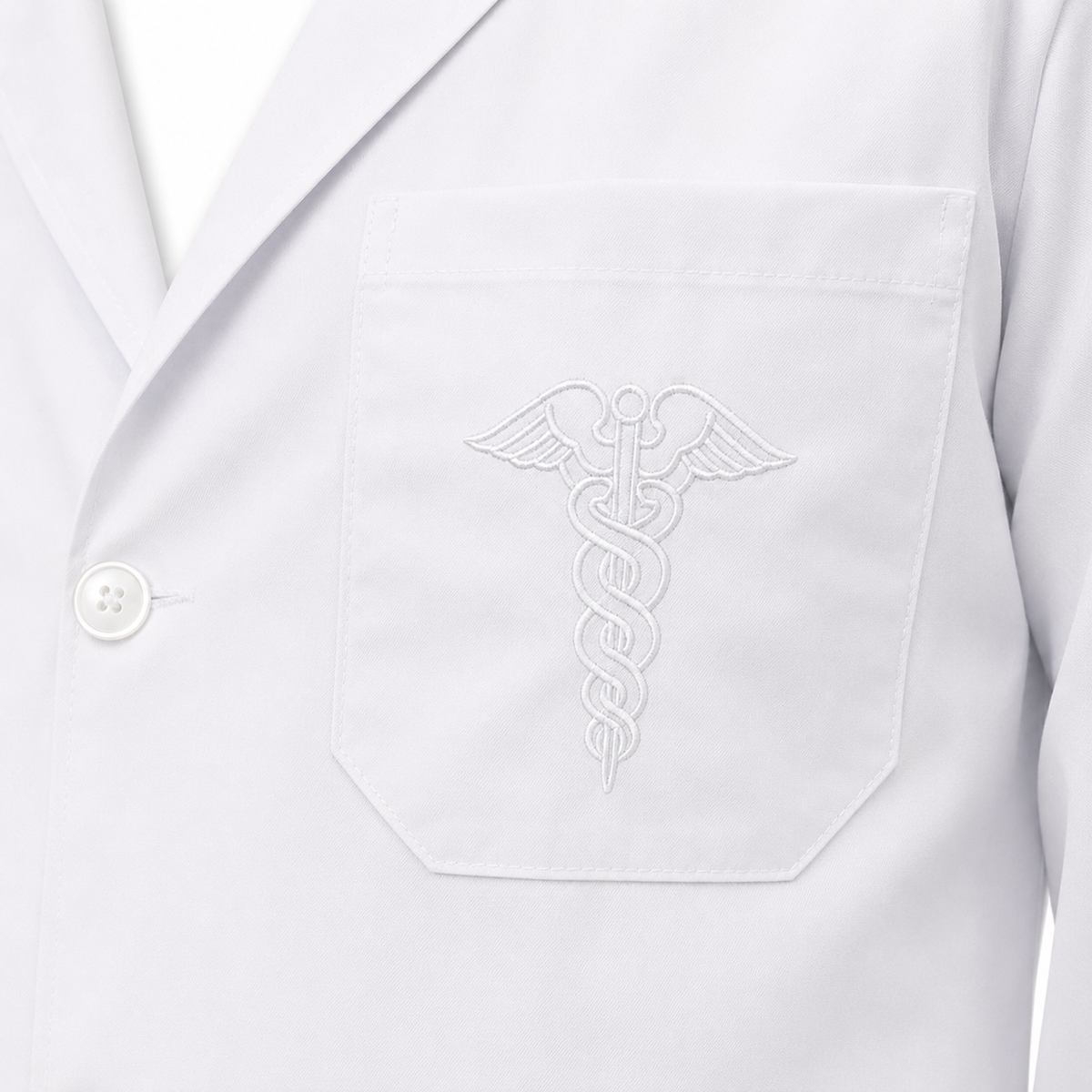 Saco Medico Cli­nico Caballero Bordado EST