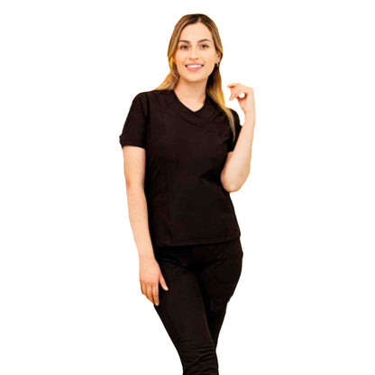 Conjunto Medico Quirurgico Dama Antifluido Strech Sherlyn Colores ENF