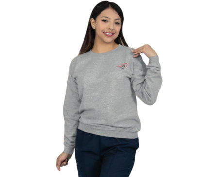 Sudadera Medica Cuello Redondo Quirurgica Unisex Colores ENF