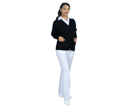 Sueter Enfermera Dama Clinica Enfermeria Colores Acrilan EST