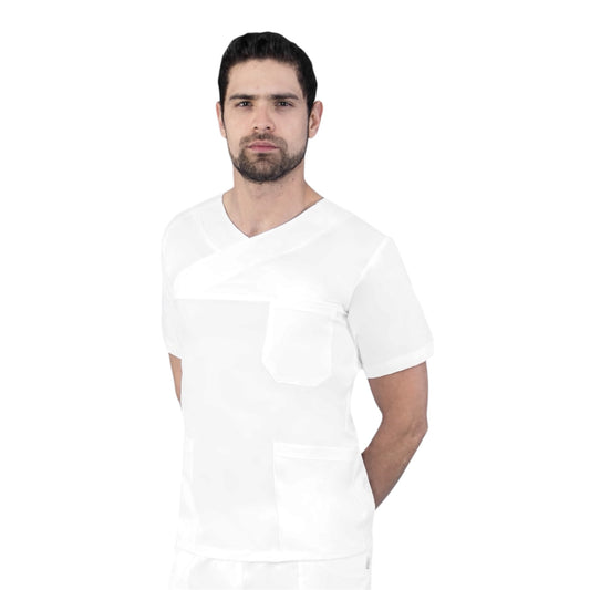 Filipina De Enfermería Para Hombre Manga Corta colores ENF Sebastian