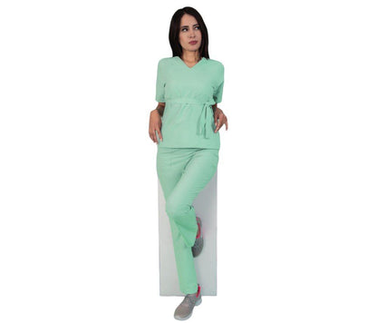 Conjunto Medico Quirurgico Dama Antifluido Cinta Tania Colores ENF