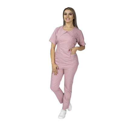 Filipina Medico Quirurgica Dama Ligera Colores Cuello Telma EST