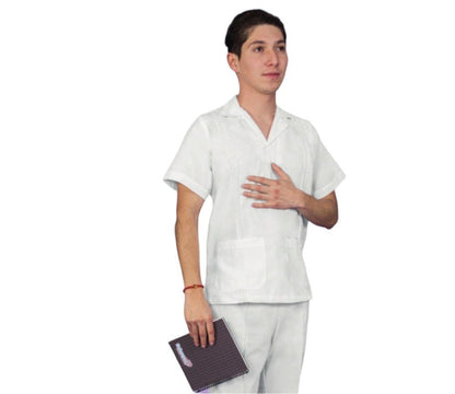 Filipina De enfermer­a Para Hombre Manga Corta Cuello Sport Tony ENF