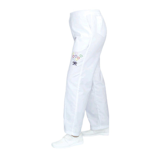 Pantalon Medico Enfermera Dama Ligera Bordado Globos Vivi