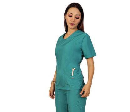 Conjunto Medico Quirurgico Dama Antifluido Xiadany Colores ENF