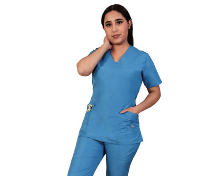 Conjunto Medico Quirurgico Dama Antifluido Xiadany Colores ENF