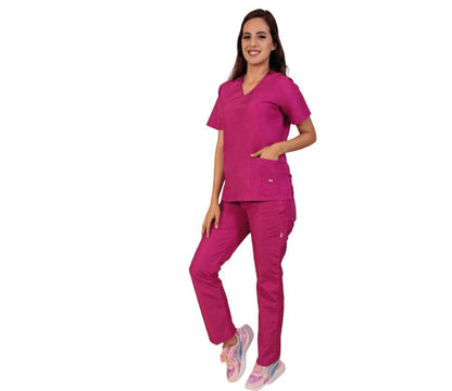 Conjunto Medico Quirurgico Dama Antifluido Xiadany Colores ENF