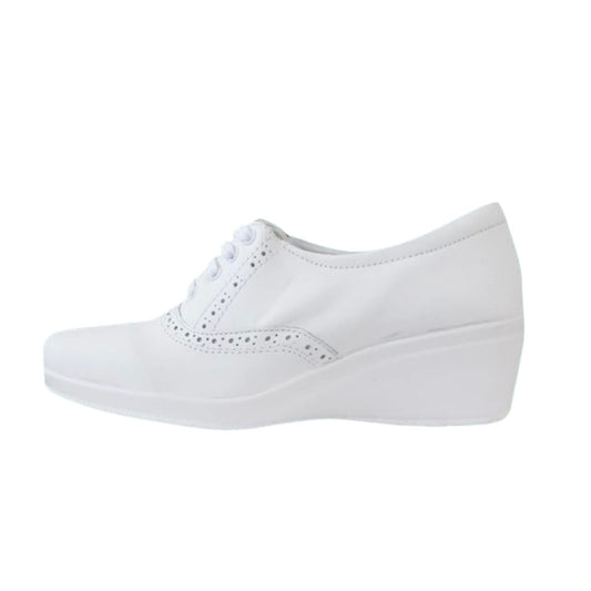 Zapato Para Medico Y Enfermera Blanco De Dama Mod 500 Fit
