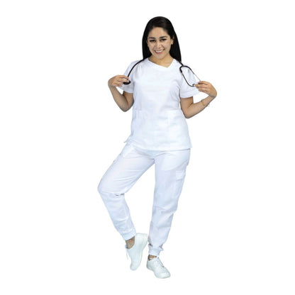 Filipina Enfermeria Dama Enfermera Lisa Blanca Cuello Zully EST