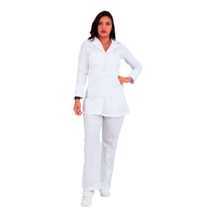 Bata Medica Dama  Ajuste de Resorte Trasero GREY´S EST