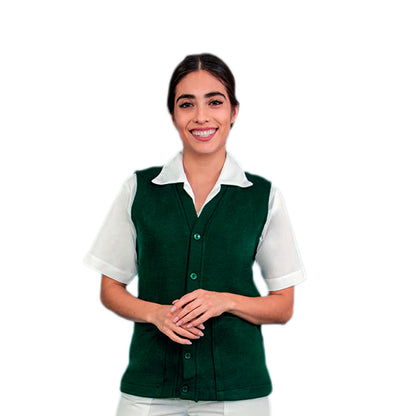 Chaleco enfermer­a Inter Tejido Dama Colores ENF