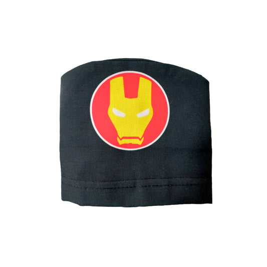 Gorro Médico Quirúrgico Figuras Super Heroes Unisex Iron Man Marvel