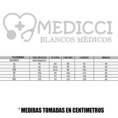 Conjunto Medico Quirurgico Dama Antifluido Mayrin Colores ENF