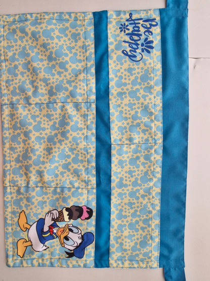 Medio Mandil Educadora Maestra Kinder Animado Premium Colores