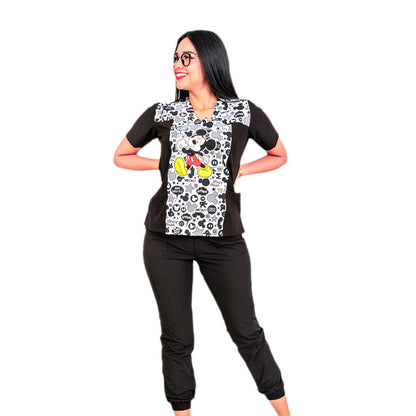 Filipina Medica Quirurgica Dama Figuras Antifluido Mickey Mildred ENF