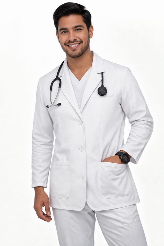 Saco Medico Cli­nico Caballero Colores ENF