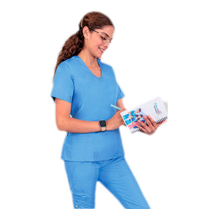 Conjunto Medico Quirurgico Dama Antifluido Xiadany Colores ENF