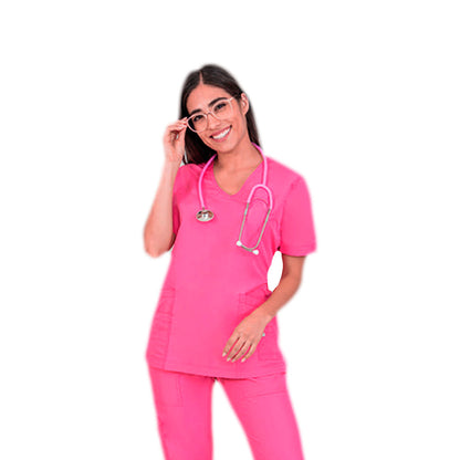 Conjunto Medico Quirurgico Dama Antifluido Xiadany Colores ENF