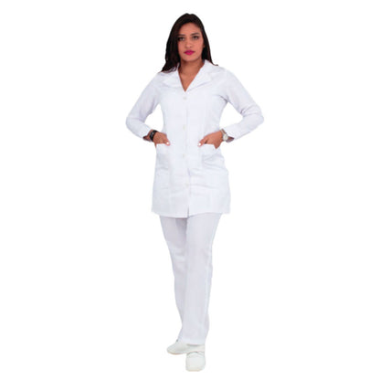 Bata Medica Dama Doli Pinzas Frontales EST