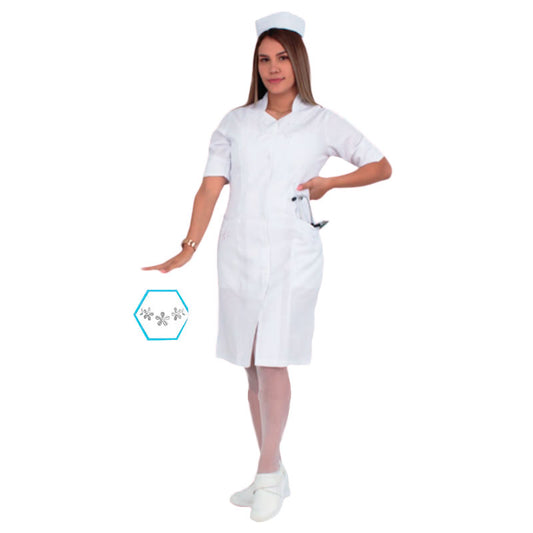 Jumper De Enfermera O Vestido De Enfermería Bordado Brenda