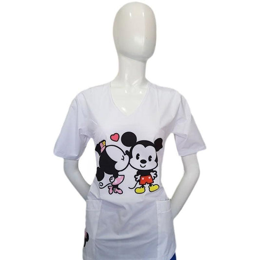 Filipina Medica Quirúrgica Dama Figuras Strech Angie Mickey Y Mimi Blanca