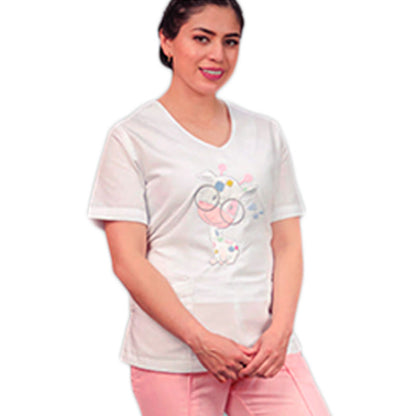 Filipina De enfermer­a Para Dama Manga Corta Jessi Vaquita ENF