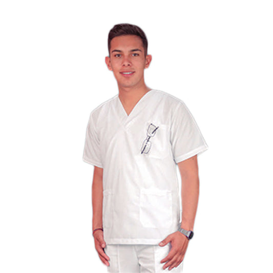 Filipina De Enfermería Para Hombre Manga Corta Pijama
