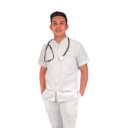 Filipina De enfermer­a Para Hombre Manga Corta Cuello Mao Reglamentaria ENF