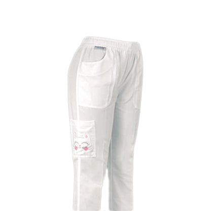 Pantalon Quirurgico Medico Dama Meow Gatito ENF