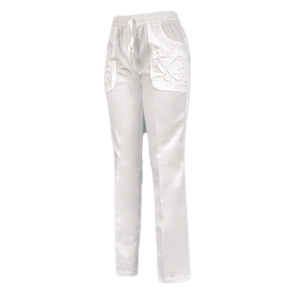 Pantalon Quirurgico Medico Dama  Mariposa Bordado 3D Miriam ENF