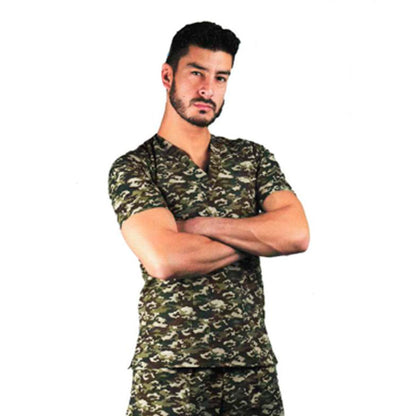Conjunto Medico Scrub Quirurgico EST Camuflaje Unisex EST