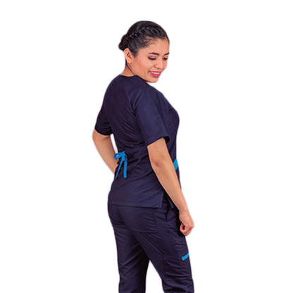 Conjunto Medico Scrub Quirurgico Dama Estefany Colores Cintas ENF