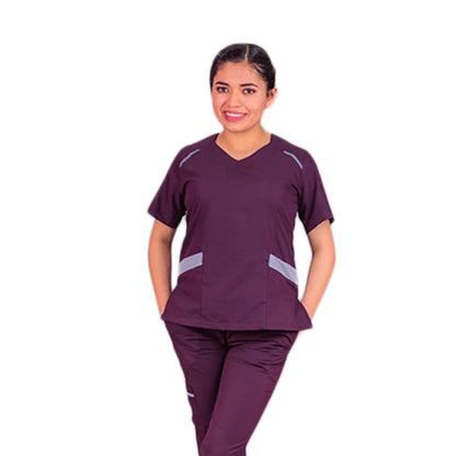 Conjunto Medico Scrub Quirurgico Dama Estefany Colores Cintas ENF
