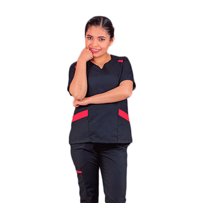 Conjunto Medico Scrub Quirurgico Dama Estefany Colores Cintas ENF